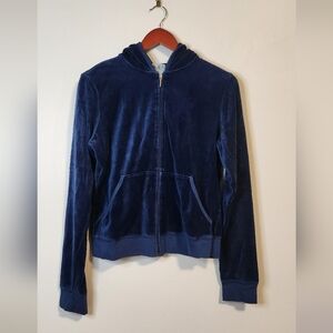 Vintage Juicy Couture Hooded Tracksuit Velvet Jacket